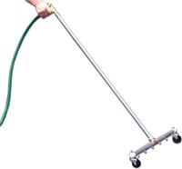 pressure washer water broom on water brooms large low water pressure brooms the ideal tool