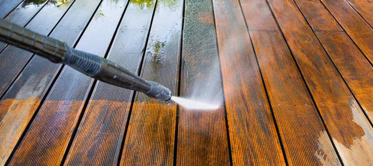 Deck Pressure Washing