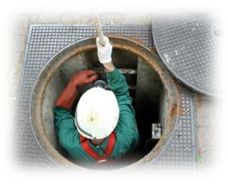 Sewer Jetting With High Pressure Nozzles