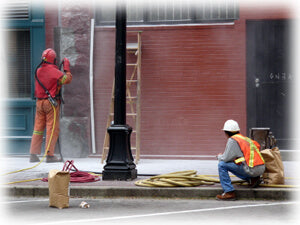 E-A-S-Y Paint Removal Using Pressure Washer And Sand Blaster Equipment Combinations