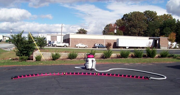 Water Containment and Capture When Using a Pressure Washer