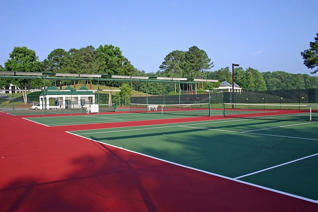 Tennis Court Cleaning