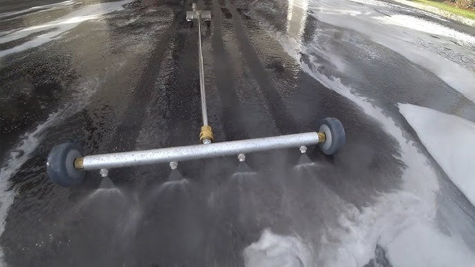 Flat Surfaces Need the Water Broom