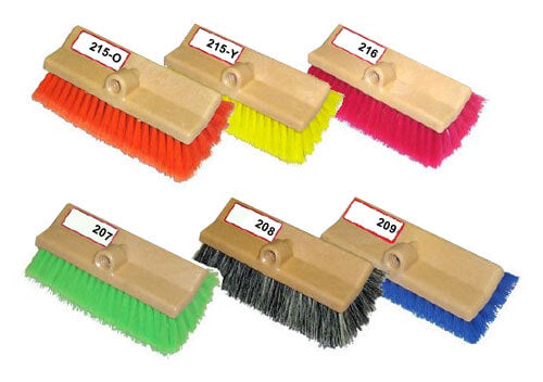Yellow Bi-Level Wash Brush