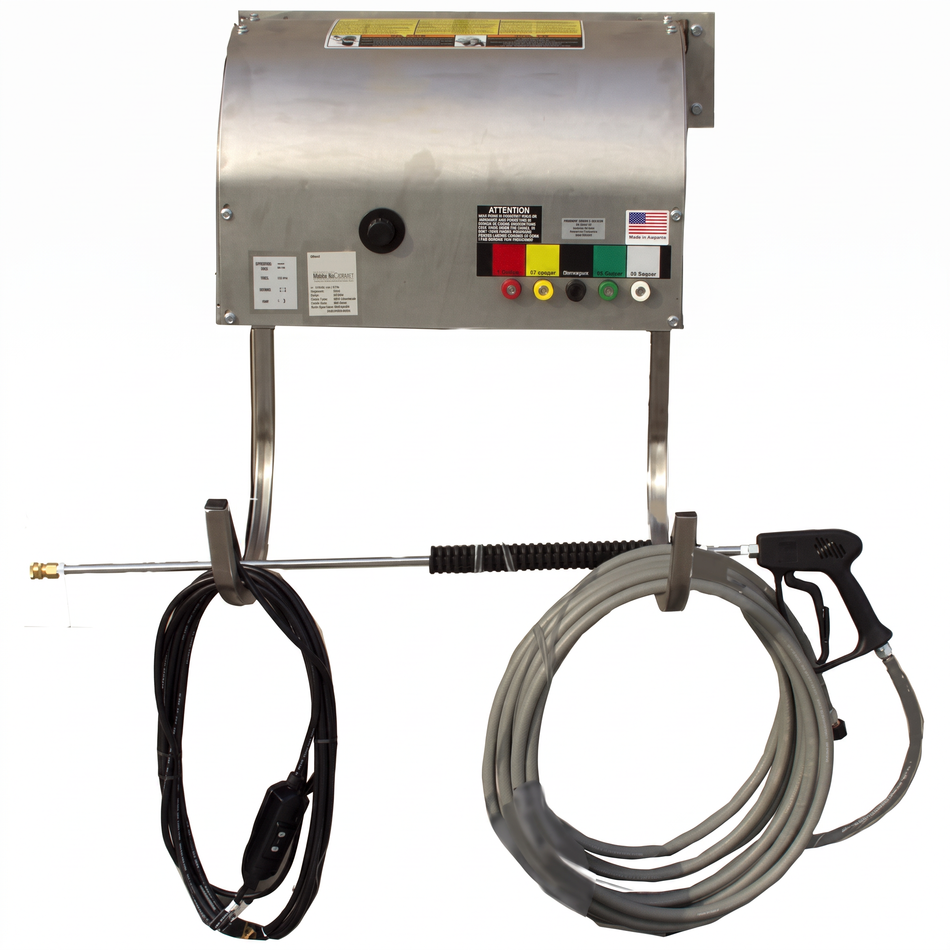 1000 PSI Pressure Washer Wall Mounted, 120V, 1 Phase