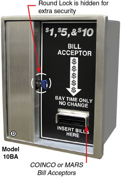 Bill Meter with Mars Bill Acceptor