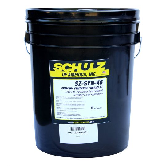 5 Gal ISO 46 Synthetic Rotary Oil 1