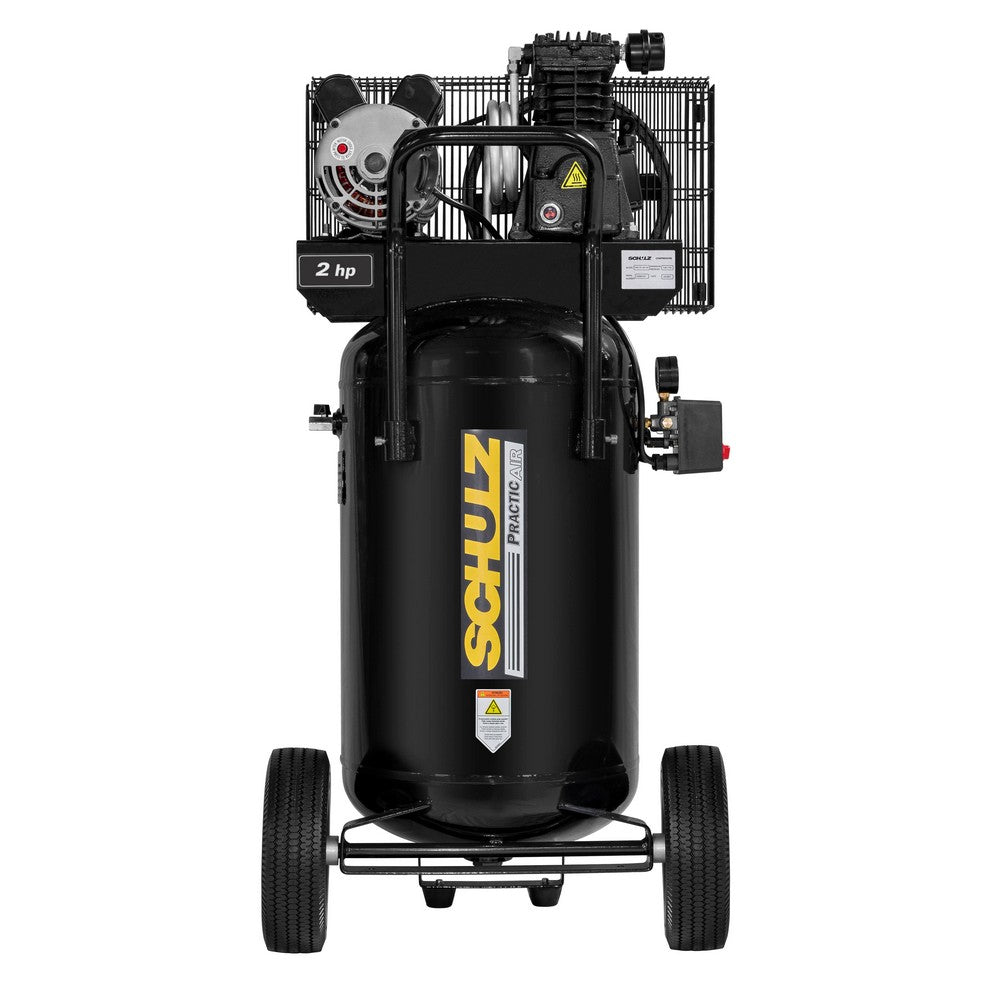 Schulz 224VL10X-1, 24 Gallon Piston Air Compressor, 5 CFM, 2 HP
