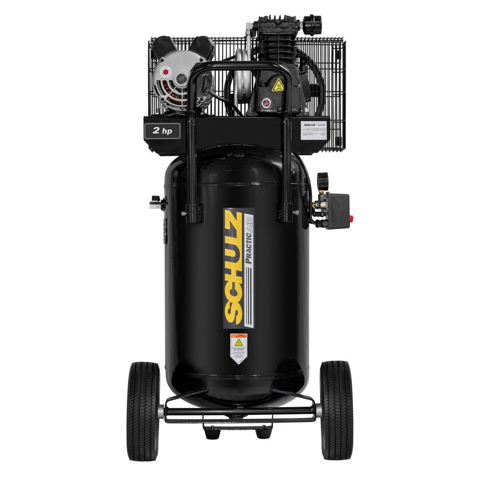 Schulz 224VL10X-1, 24 Gallon Piston Air Compressor, 5 CFM, 2 HP