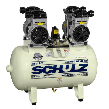 Schulz CSD 18/30, 30 Gallon Piston Air Compressor, 7.4 CFM, 3 HP