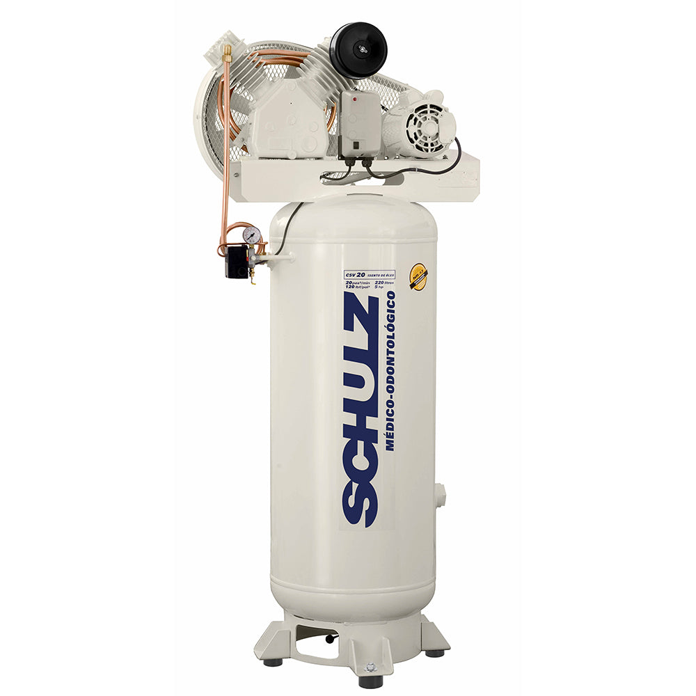Schulz 560VV20-1, 60 Gallon Piston Air Compressor, 13.3 CFM, 5 HP