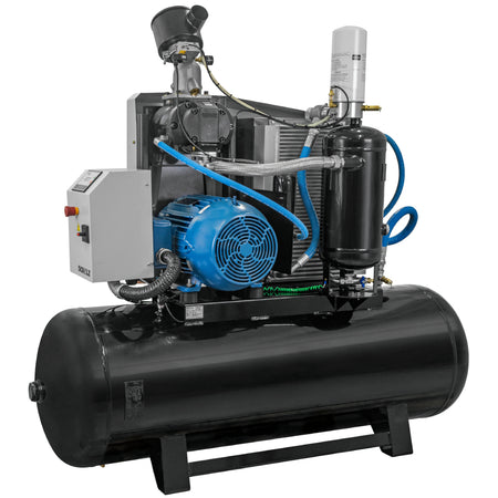 Schulz SRP-3040 COMPACT, 120 Gallon Rotary Screw Air Compressor, 150 CFM, 40 HP