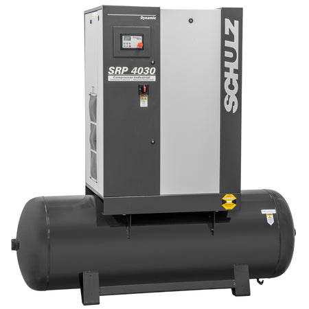 Schulz SRP 4030 R DYNAMIC, 120 Gallon Rotary Screw Air Compressor, 117 CFM, 30 HP