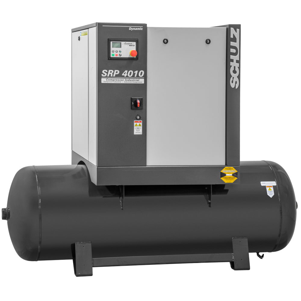 Schulz SRP-4010 FLEX, 120 Gallon Rotary Screw Air Compressor, 35 CFM, 10 HP
