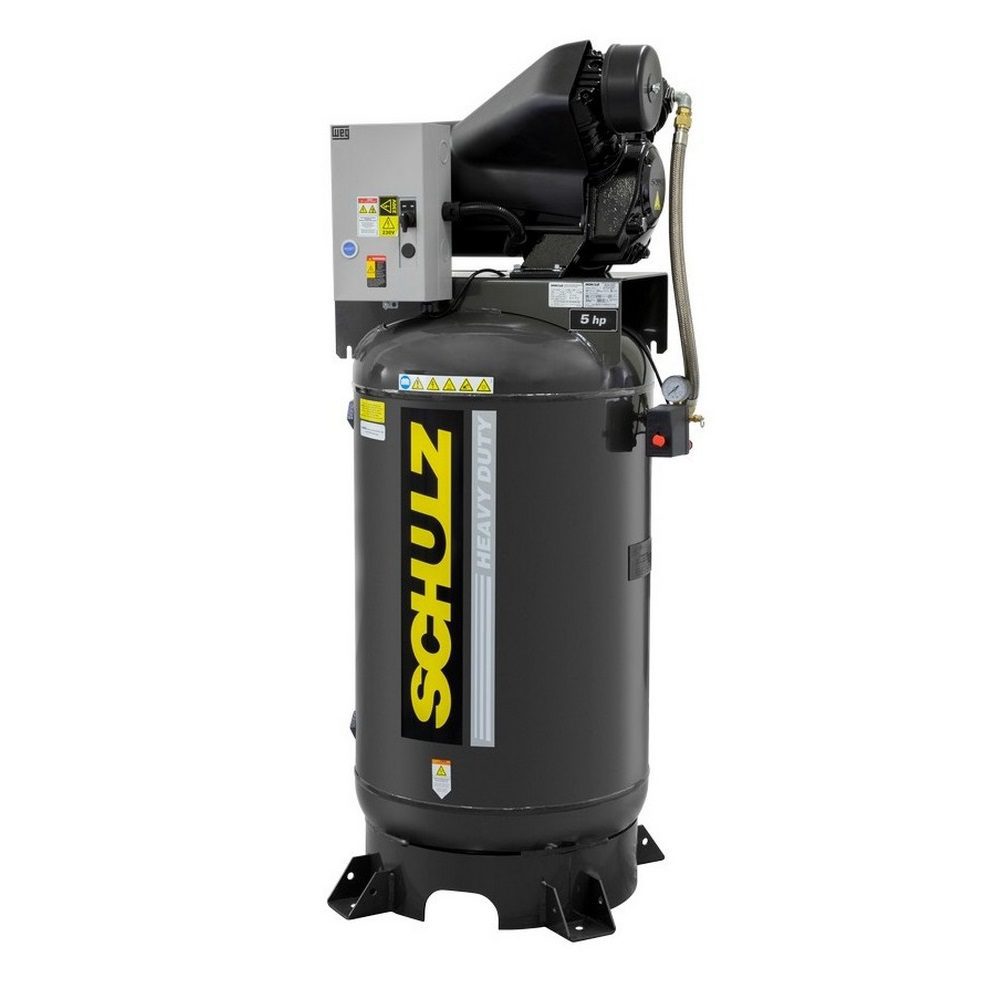 Schulz MCSV20AP AUDAZ, 80 Gallon Piston Air Compressor, 14.2 CFM, 5 HP