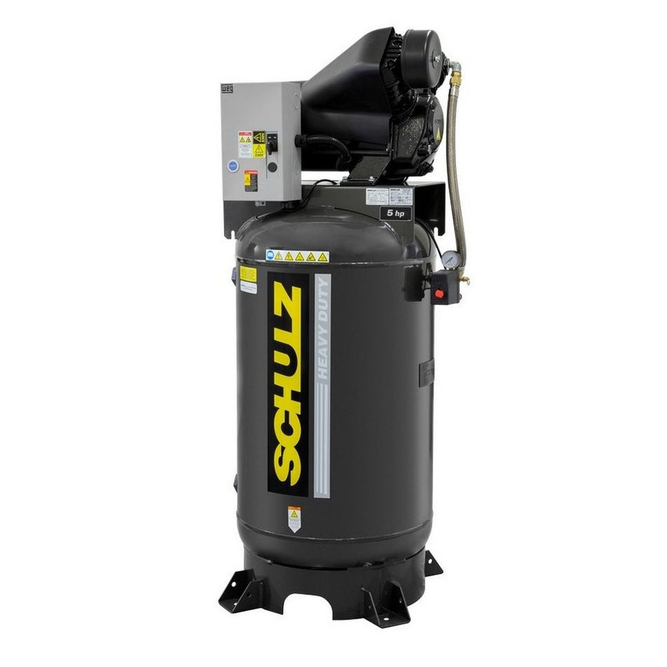 Schulz MCSV20AP AUDAZ, 80 Gallon Piston Air Compressor, 14.2 CFM, 5 HP