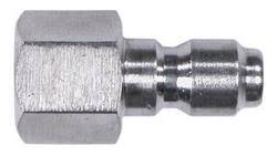 3/8" FPT Plated Steel QC Plug