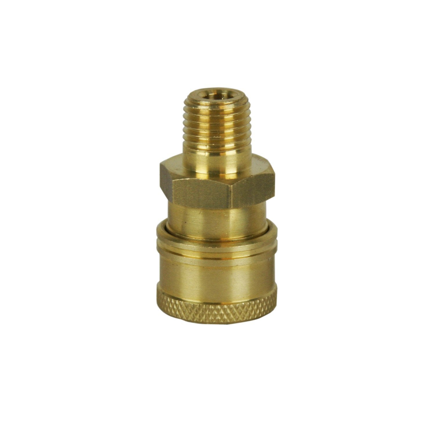 Brass Sure-Lock Couplers 1/4" MNPT to Quick-Connect