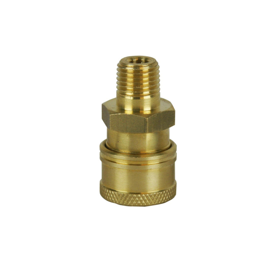 Brass Sure-Lock Couplers 1/4" MNPT to Quick-Connect