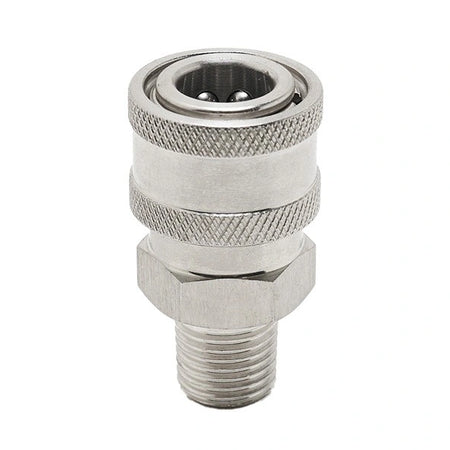 1/4" MPT Stainless Steel QC Socket