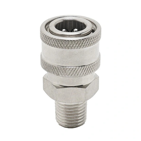 1/4" MPT Stainless Steel QC Socket
