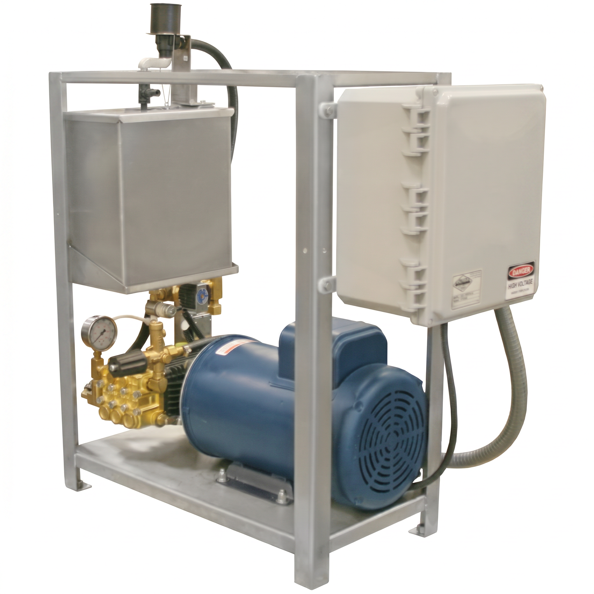 pump-station of 1300 PSI Heavy Duty Car Wash Equipment, 230V, 1 Phase