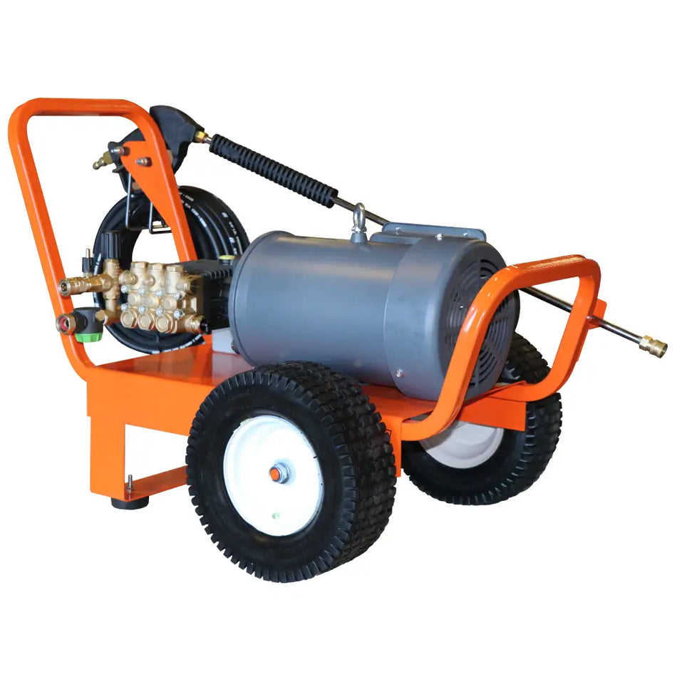 3000 PSI @ 4.0 GPM Commercial Cold Water Electric - Direct Drive 7.5 HP 220V-1PH Pressure Washer