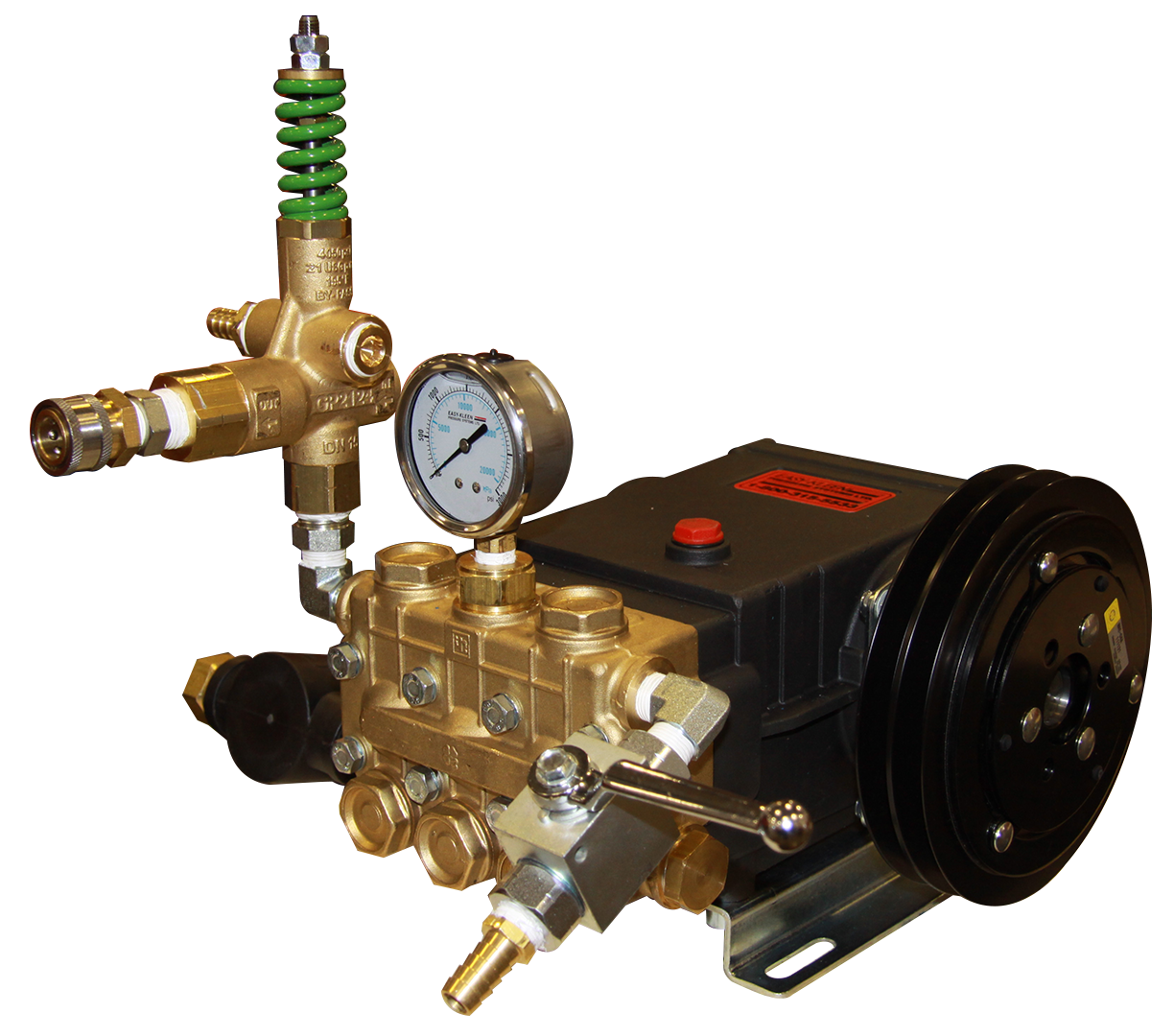 3500 PSI @ 5 GPM - V-Belt Drive 12V 10 BHP