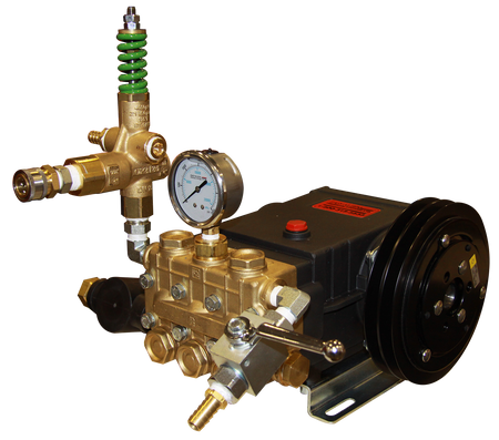 3500 PSI @ 5 GPM - V-Belt Drive 12V 10 BHP