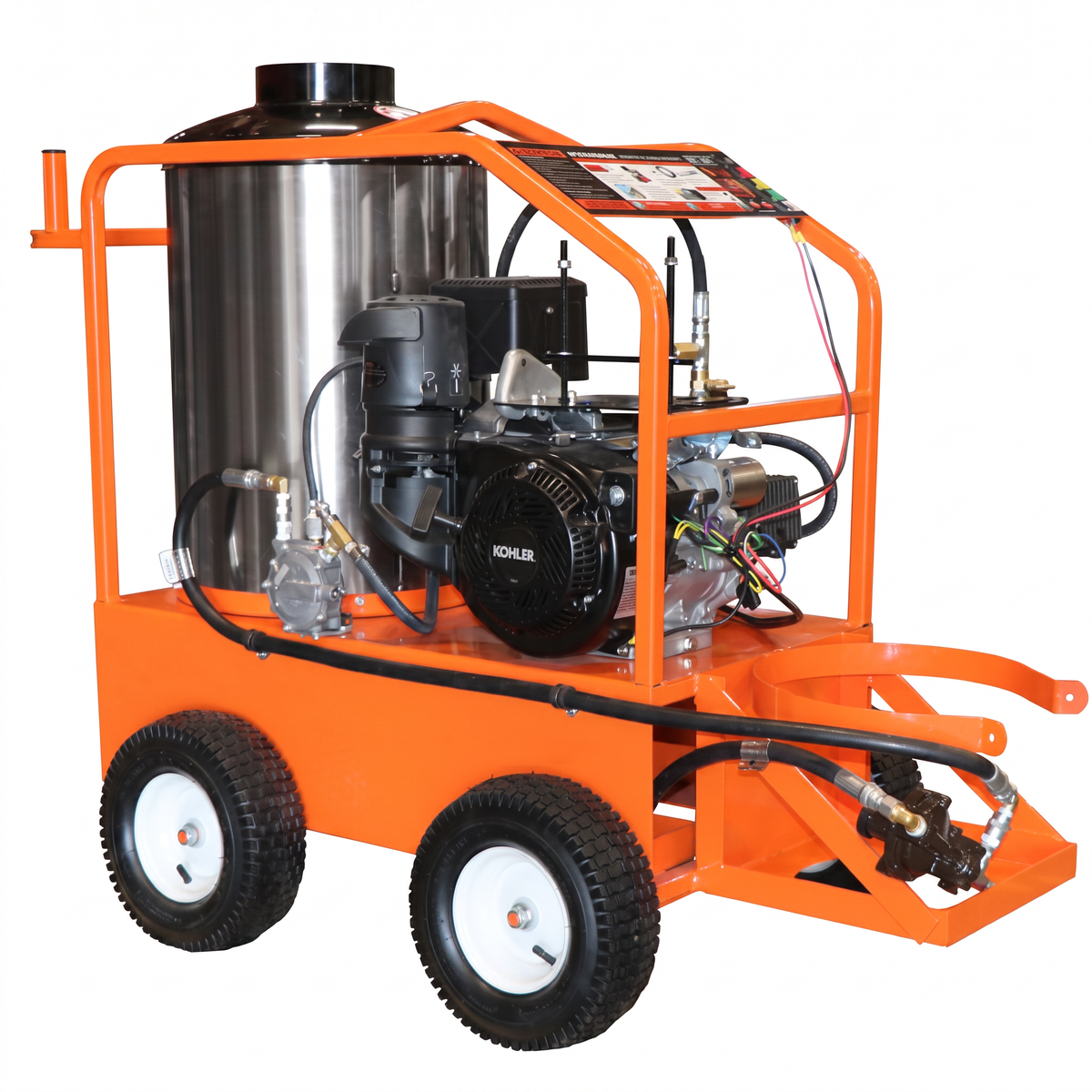 4000 PSI Propane Powered Pressure Washer, Liquid Propane Burner