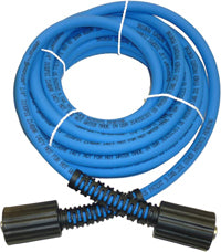UBERFLEX Kink Resistant Pressure Washer Hose 1/4 inch x 25 ft. 3,100 PSI with (2) 22MM