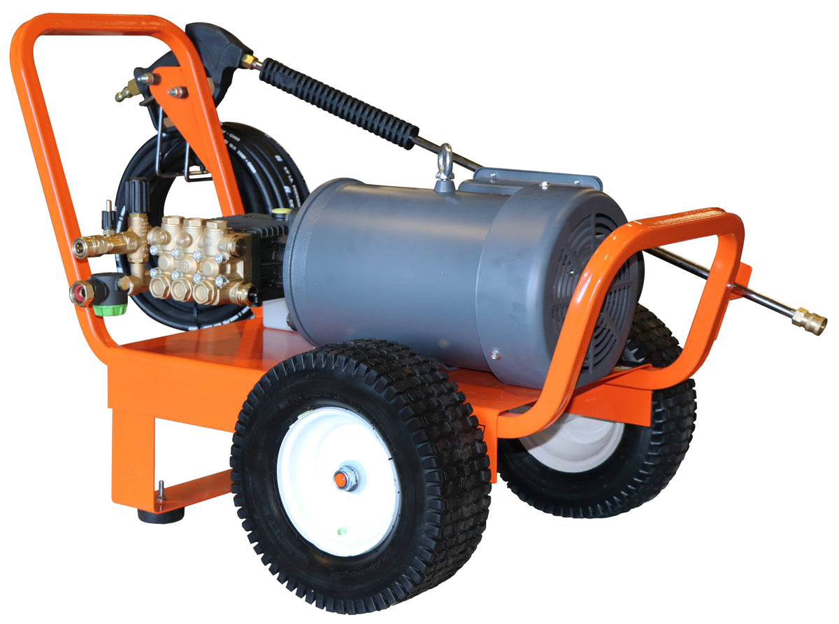 3600 PSI @ 3.6 GPM Commercial Cold Water Electric - Direct Drive 7.5 HP 220V-1PH Pressure Washer