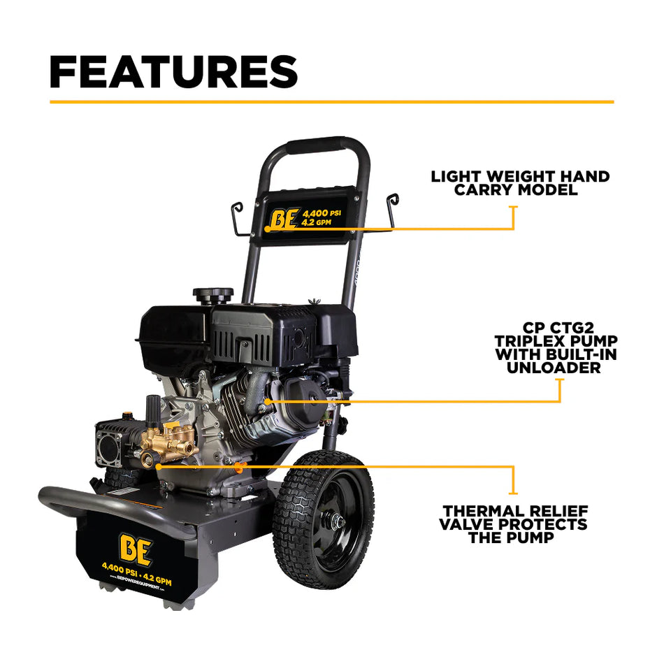 BE B4415PA Gas Pressure Washer