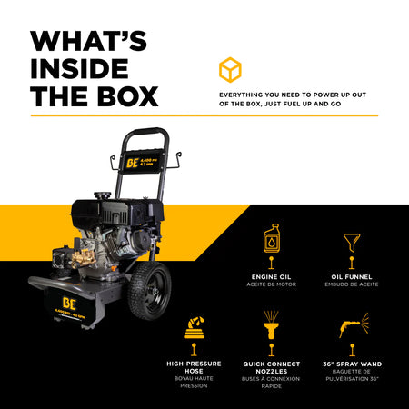 BE B4415PA Gas Pressure Washer