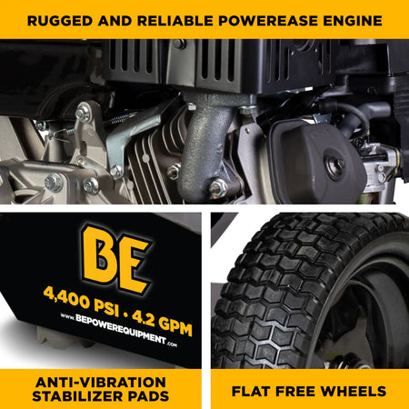 BE B4415PA Gas Pressure Washer