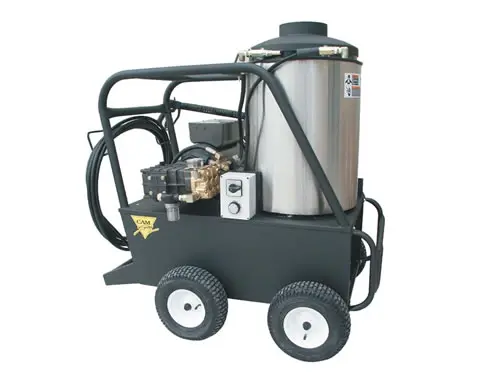 4000 PSI Electric Hot Water Pressure Washer, 230V, 1 Phase, Oil/Diesel Burner