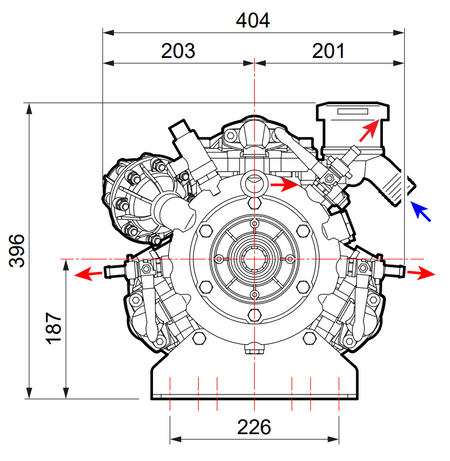 Comet Diaphragm Pump IDS1401