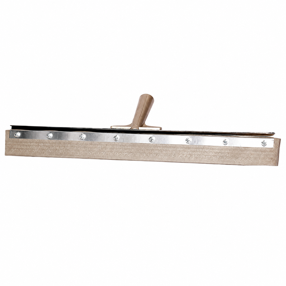 24" Gray EPDM Rubber Curved Floor Squeegee