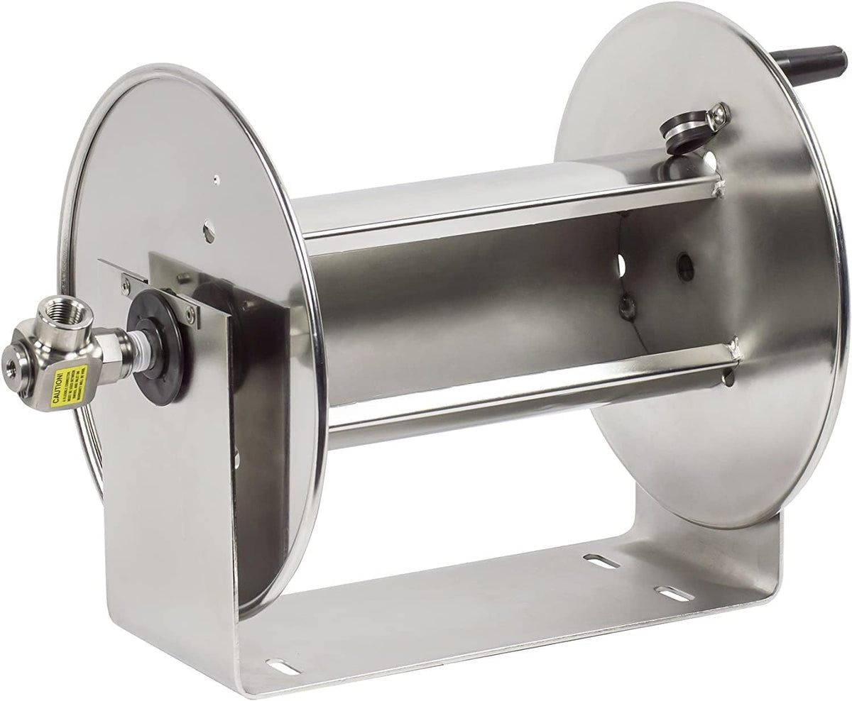 Stainless Steel Hand Crank Hose Reel