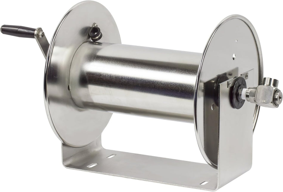 Stainless Steel Hand Crank Hose Reel
