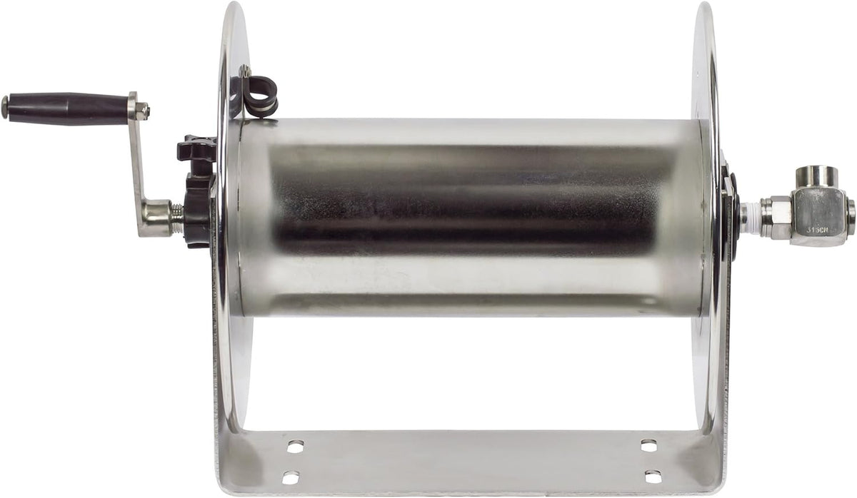 Stainless Steel Hand Crank Hose Reel