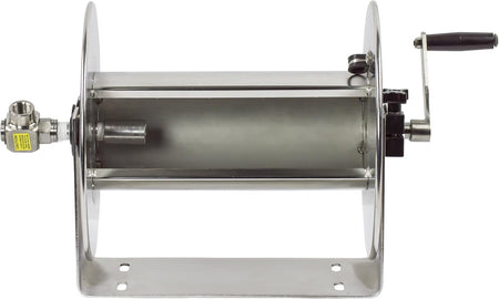 Stainless Steel Hand Crank Hose Reel