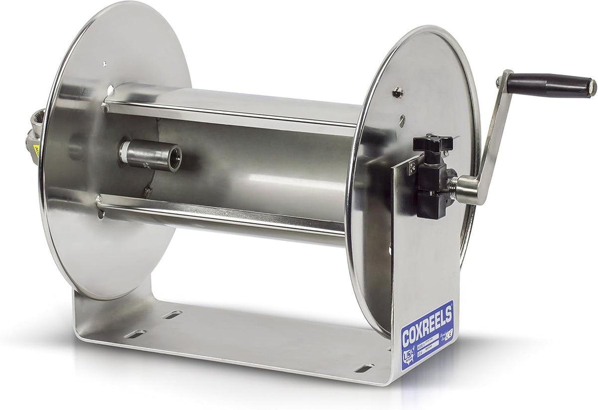 Stainless Steel Hand Crank Hose Reel