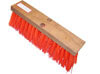 16" Orange Poly Street Broom