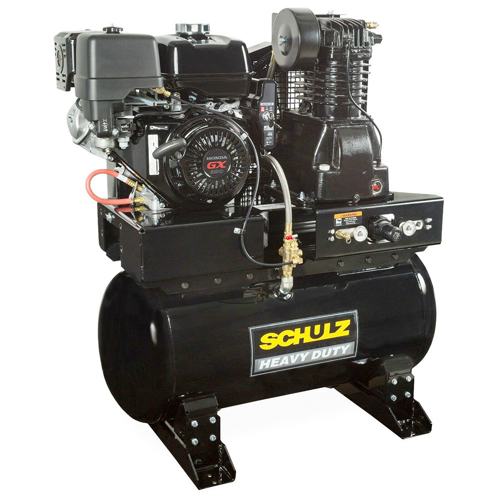 Schulz , 30 Gallon Piston Air Compressor, 21.6 CFM, 13 HP