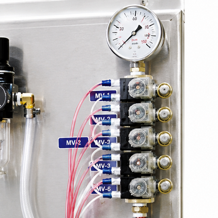 Foam Brush System 1 Bay Air Driven Pump