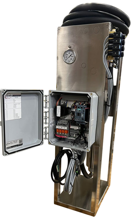 Reverse Osmosis (Spot Free Rinse) Transfer System for 4 Bay Self Serve 1 hp 110V/230V 5 GPM 208 PSI