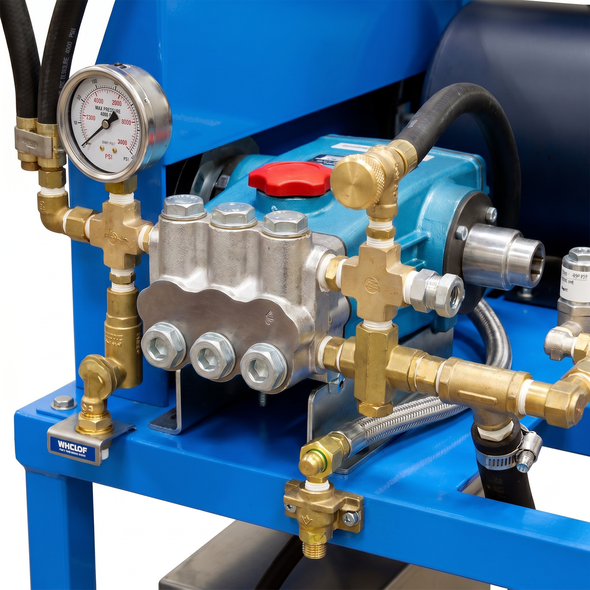 Pump of the 2300 PSI 4.8 GPM Single Pump Station 