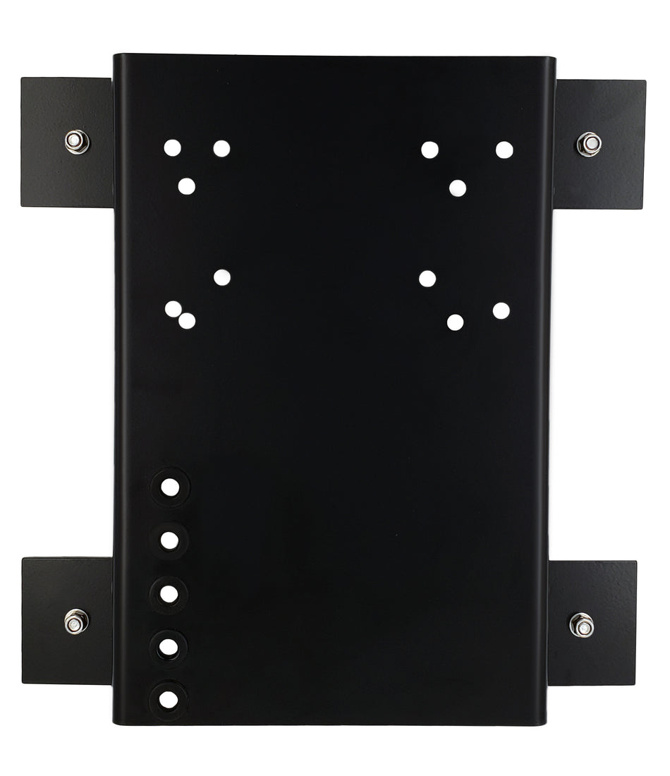 Pressure Washer Skid Plate Frame – Black Painted Steel with Rubber Feet
