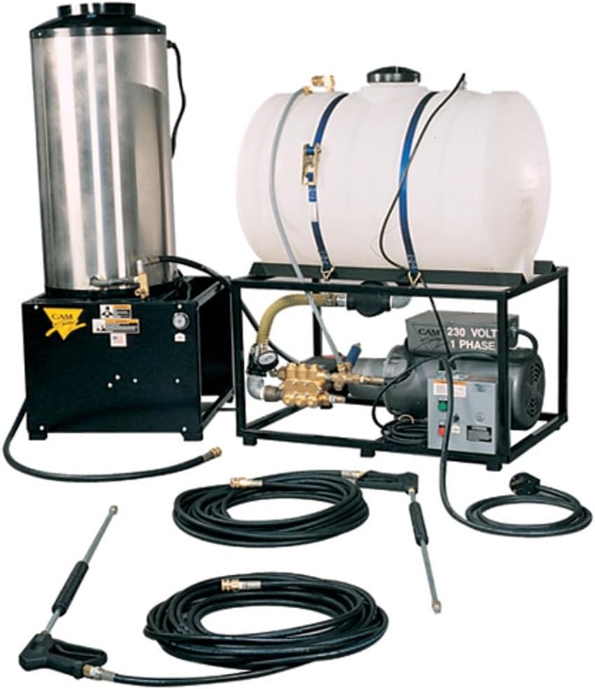 2000 PSI Hot Water Electric Pressure Washer - Liquid Propane